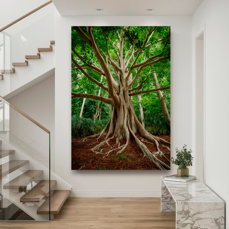 Quadro Decorativo Árvore da Vida - Abraço da Floresta