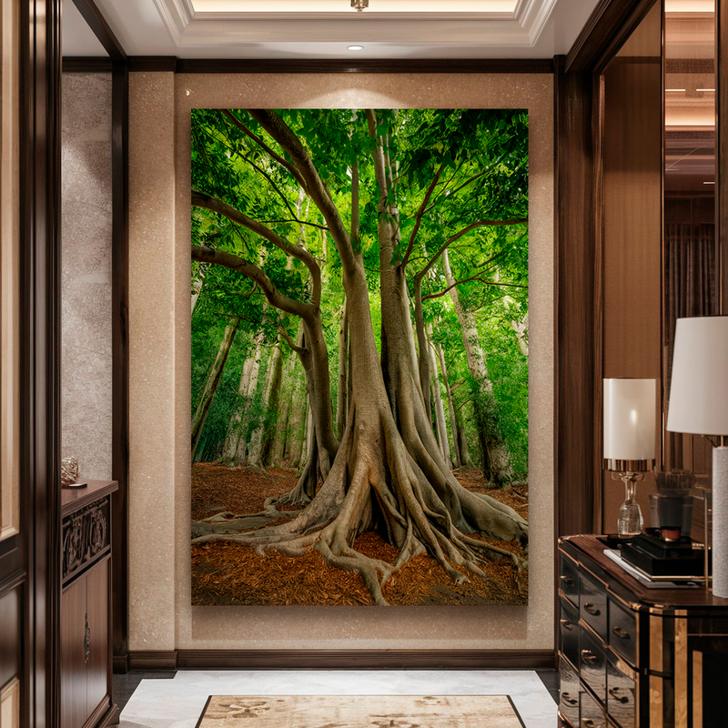 Quadro Decorativo Árvore da Vida - Força da Terra