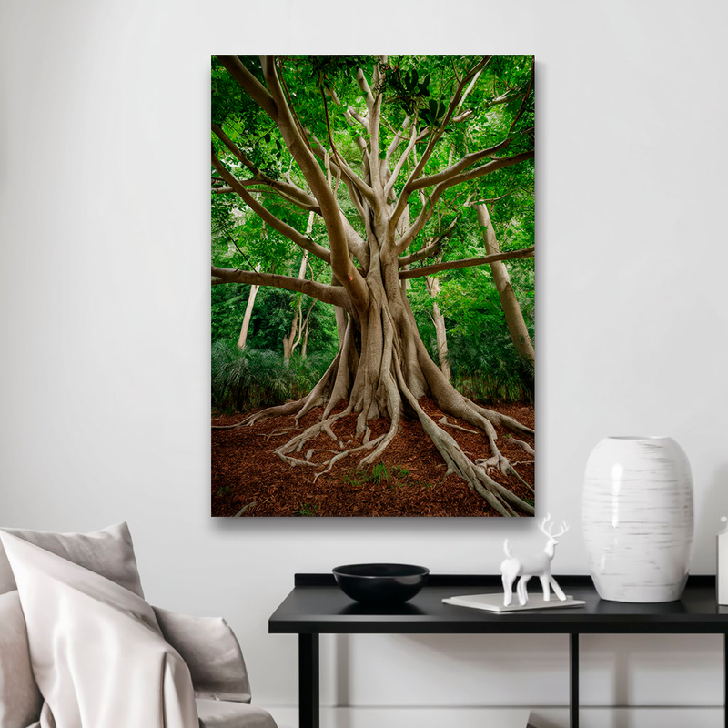 Quadro Decorativo Árvore da Vida - Abraço da Floresta