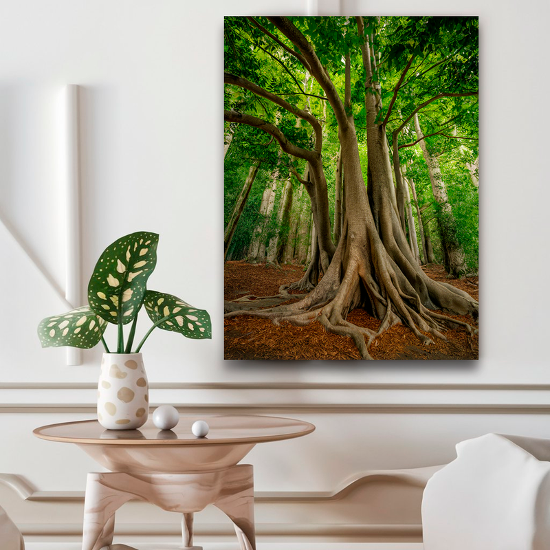 Quadro Decorativo Árvore da Vida - Força da Terra