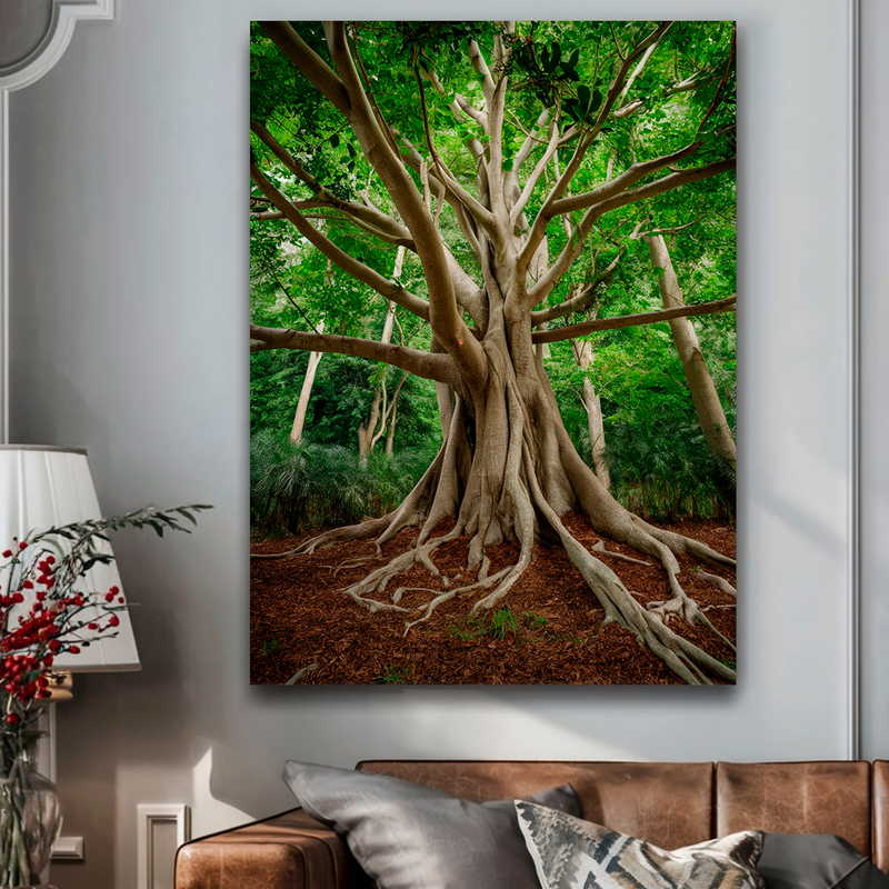 Quadro Decorativo Árvore da Vida - Abraço da Floresta