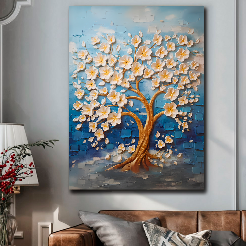 Quadro Decorativo Árvore- Primavera eterna