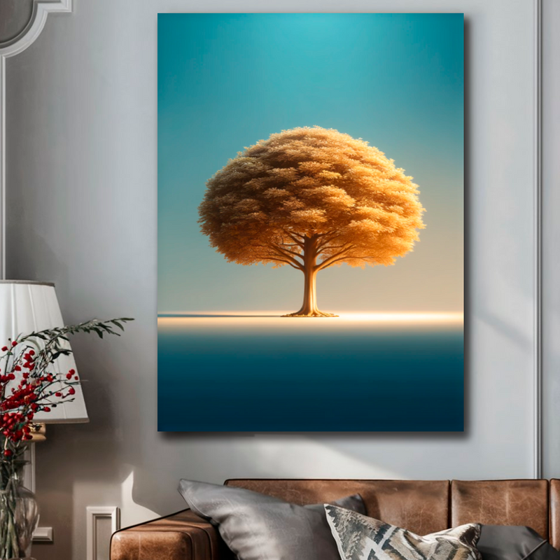 Quadro Decorativo Árvore da Vida - Equilíbrio Natura