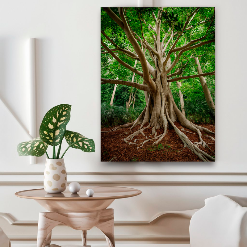 Quadro Decorativo Árvore da Vida - Abraço da Floresta