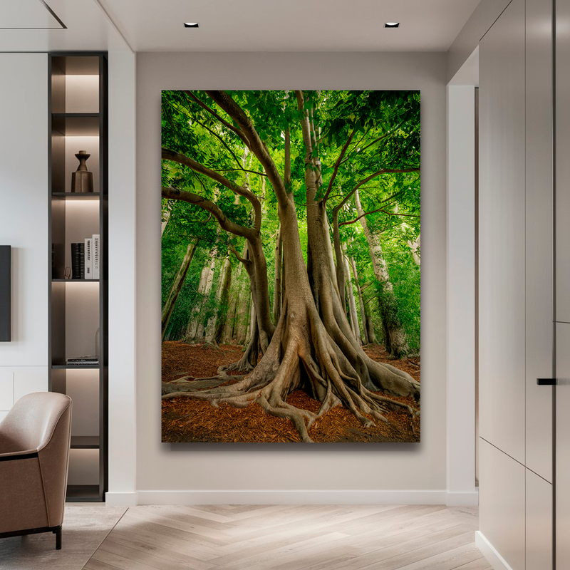 Quadro Decorativo Árvore da Vida - Força da Terra