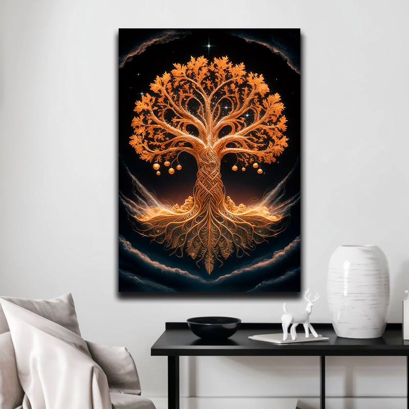 Quadro Decorativo Árvore da Vida - Árvore do Destino