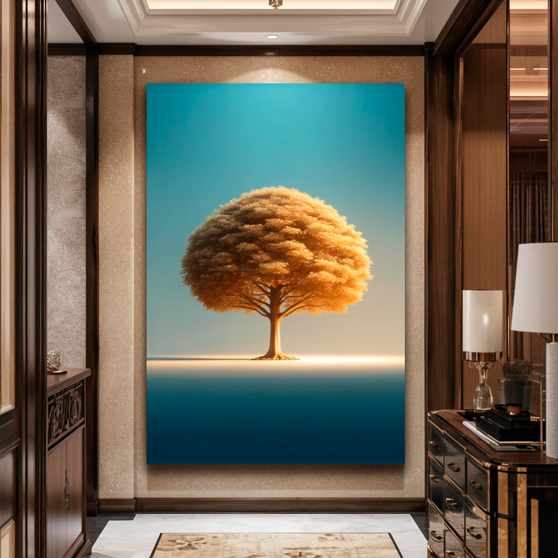 Quadro Decorativo Árvore da Vida - Equilíbrio Natura