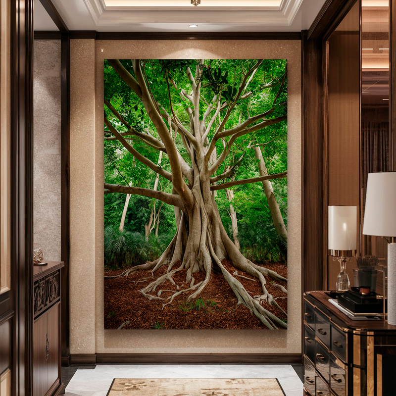 Quadro Decorativo Árvore da Vida - Abraço da Floresta