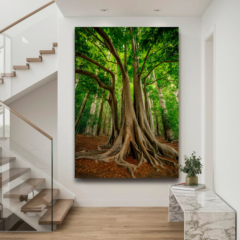 Quadro Decorativo Árvore da Vida - Força da Terra