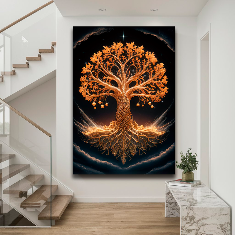 Quadro Decorativo Árvore da Vida - Árvore do Destino