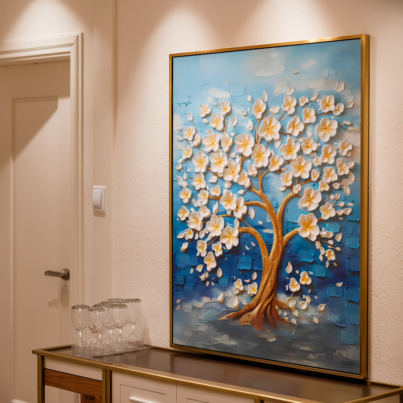 Quadro Decorativo Árvore- Primavera eterna