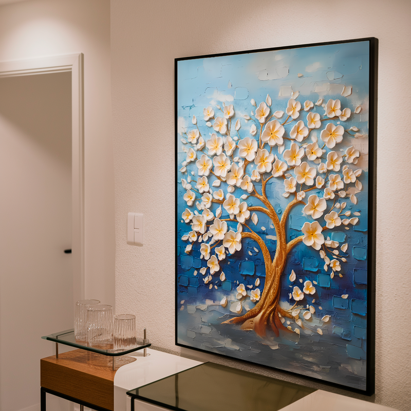 Quadro Decorativo Árvore- Primavera eterna