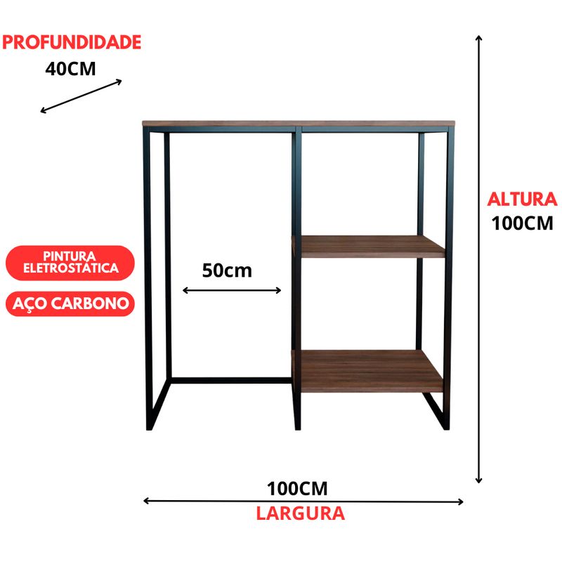 Aparador Moderno Estilo Industrial Perfect