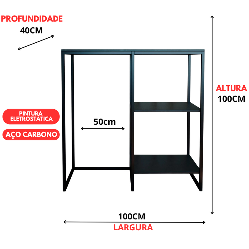 Aparador Moderno Estilo Industrial Perfect